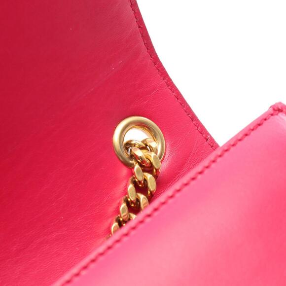 SAINT LAURENT PARIS Kate Monogram Leather Shoulder Bag Pink - Picture 8 of 8